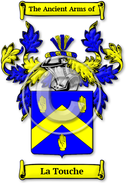 La Touche Family Crest Download (jpg) Legacy Series - 150 DPI